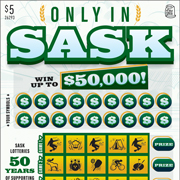 $5 Only In Sask - 26293