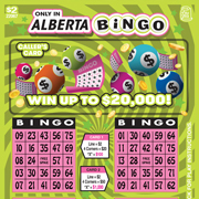 $2 Only In Alberta Bingo - 22067